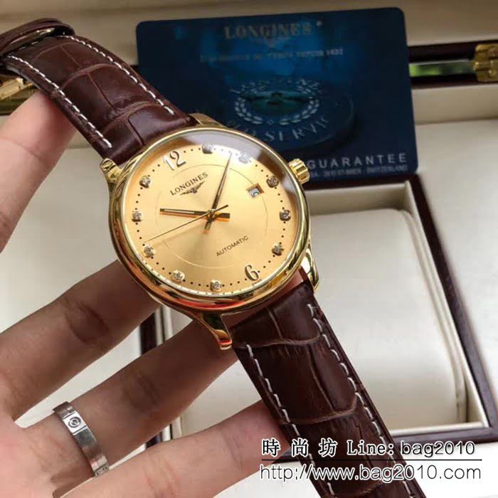 LONGINES浪琴 新款獨家首發 簡約時尚 精品男士腕表 WSS2342
